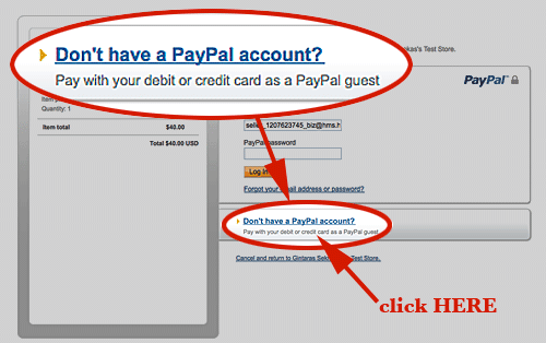 How To Pay Via Paypal Without Credit Card Credit Walls